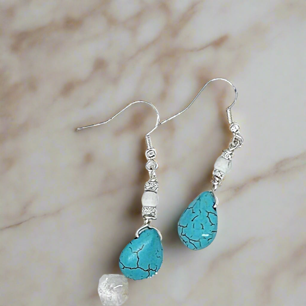 Sterling Silver - Hoelite Earrings