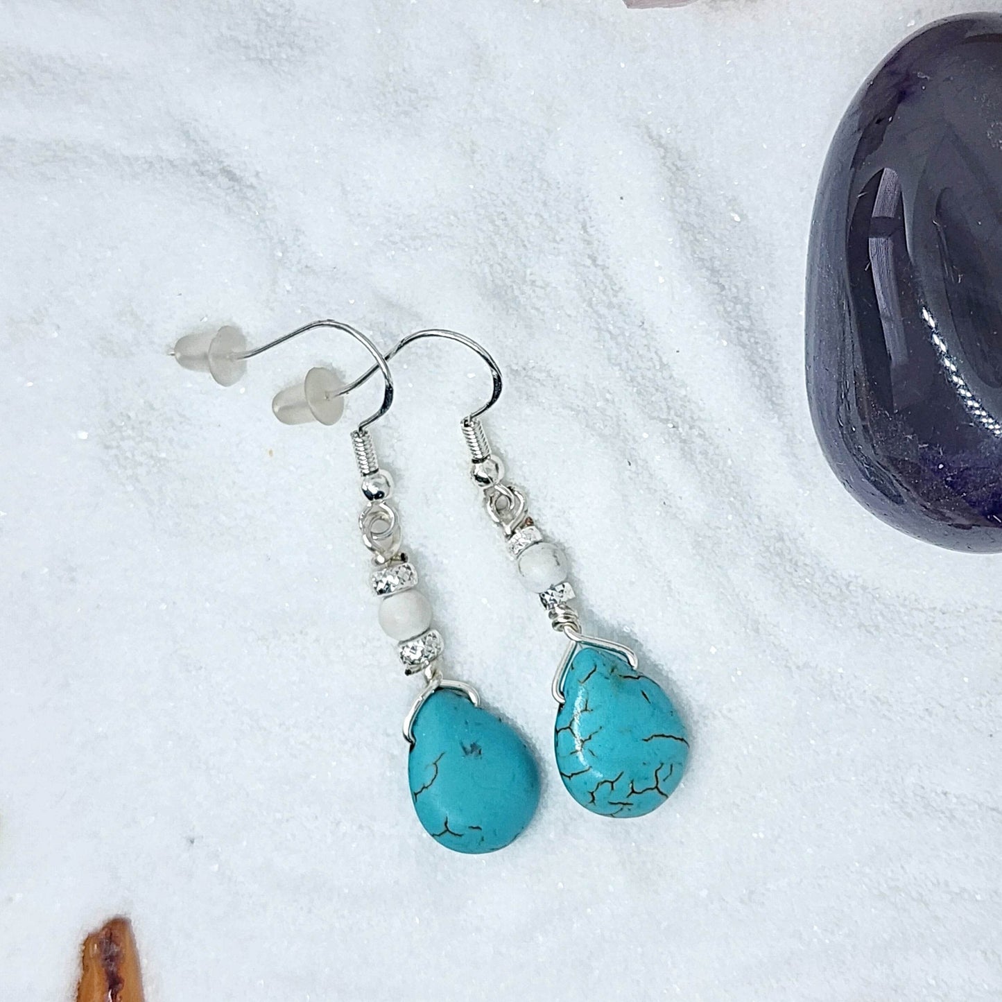 Sterling Silver - Hoelite Earrings