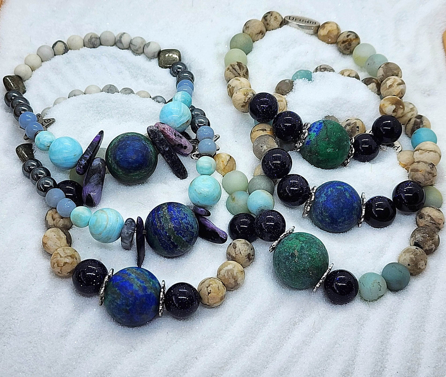 Encouragement-Grounding Gemstone Bracelet
