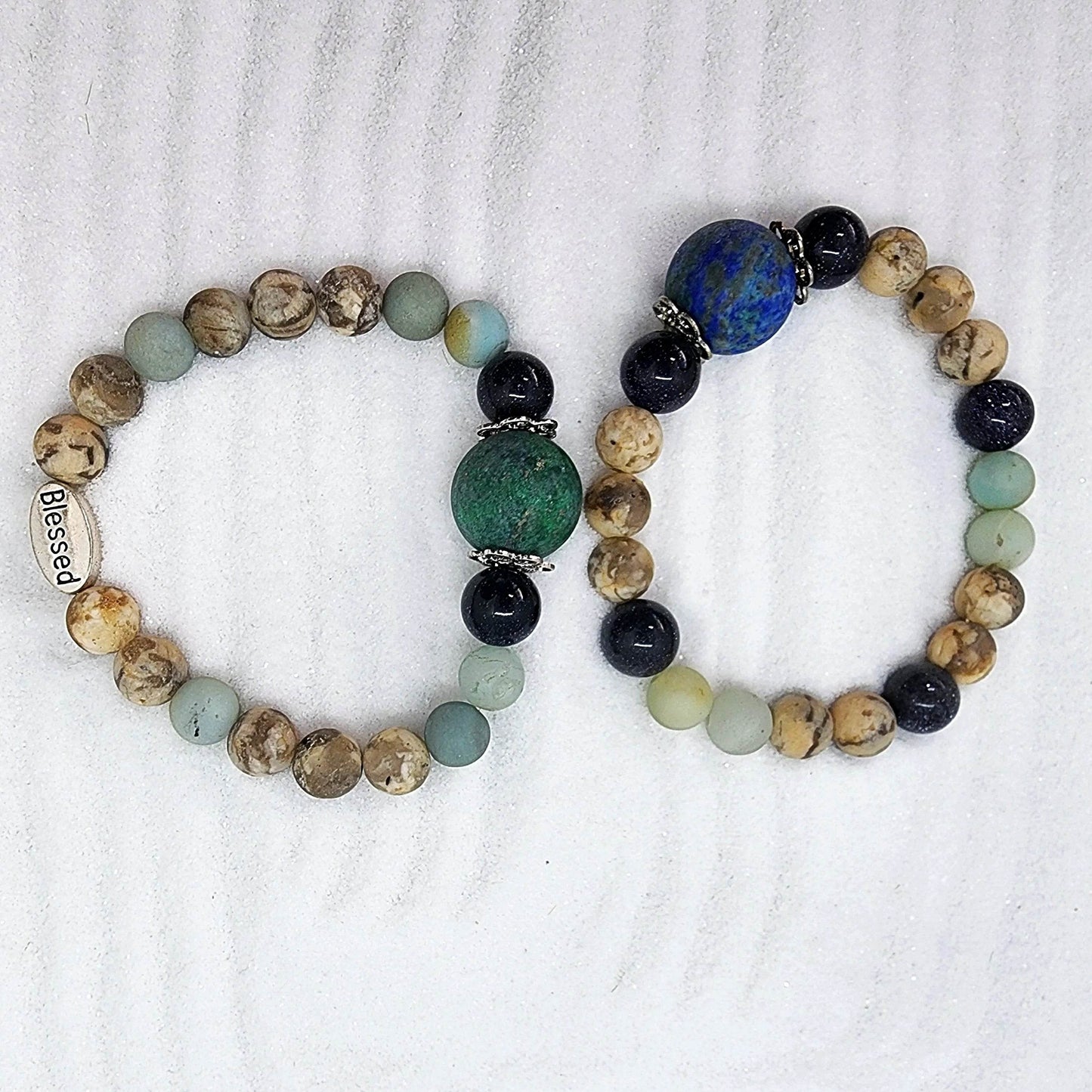 Encouragement-Grounding Gemstone Bracelet