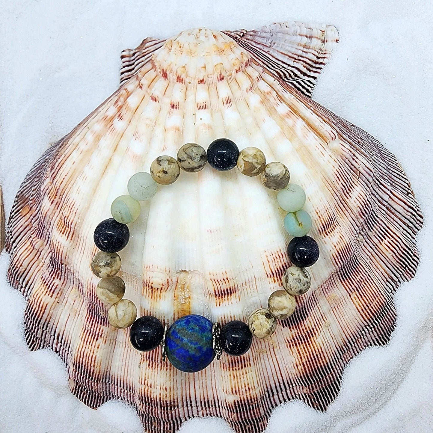 Encouragement-Grounding Gemstone Bracelet