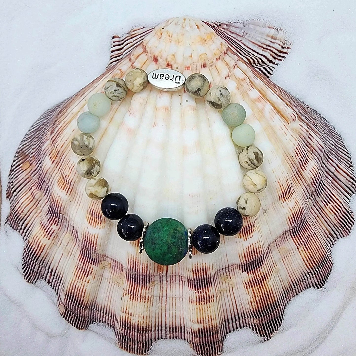 Encouragement-Grounding Gemstone Bracelet