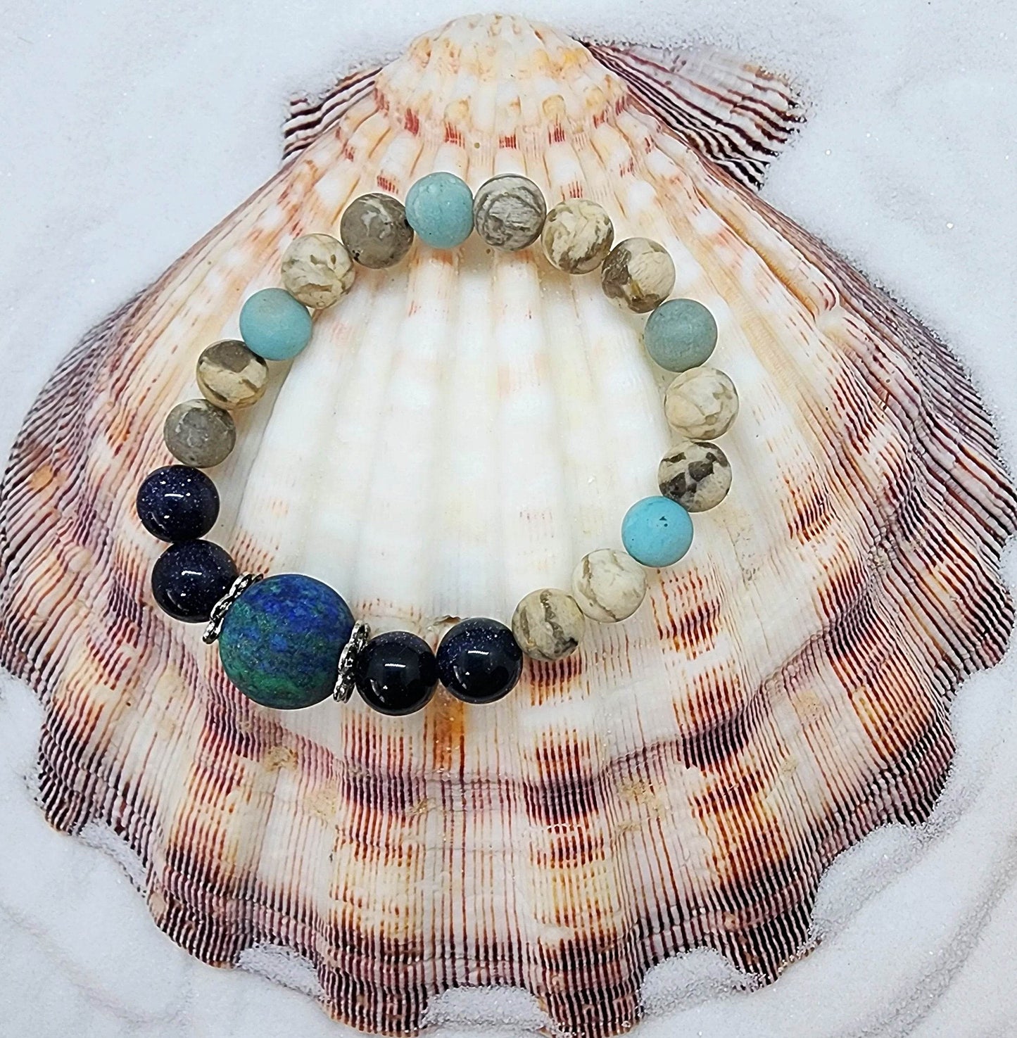 Encouragement-Grounding Gemstone Bracelet