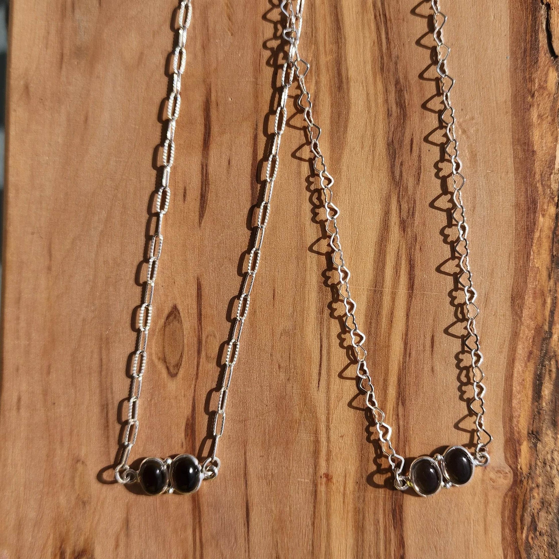 Smoky Quartz Pendant - Sterling Silver Necklace - Handmade Jewelry