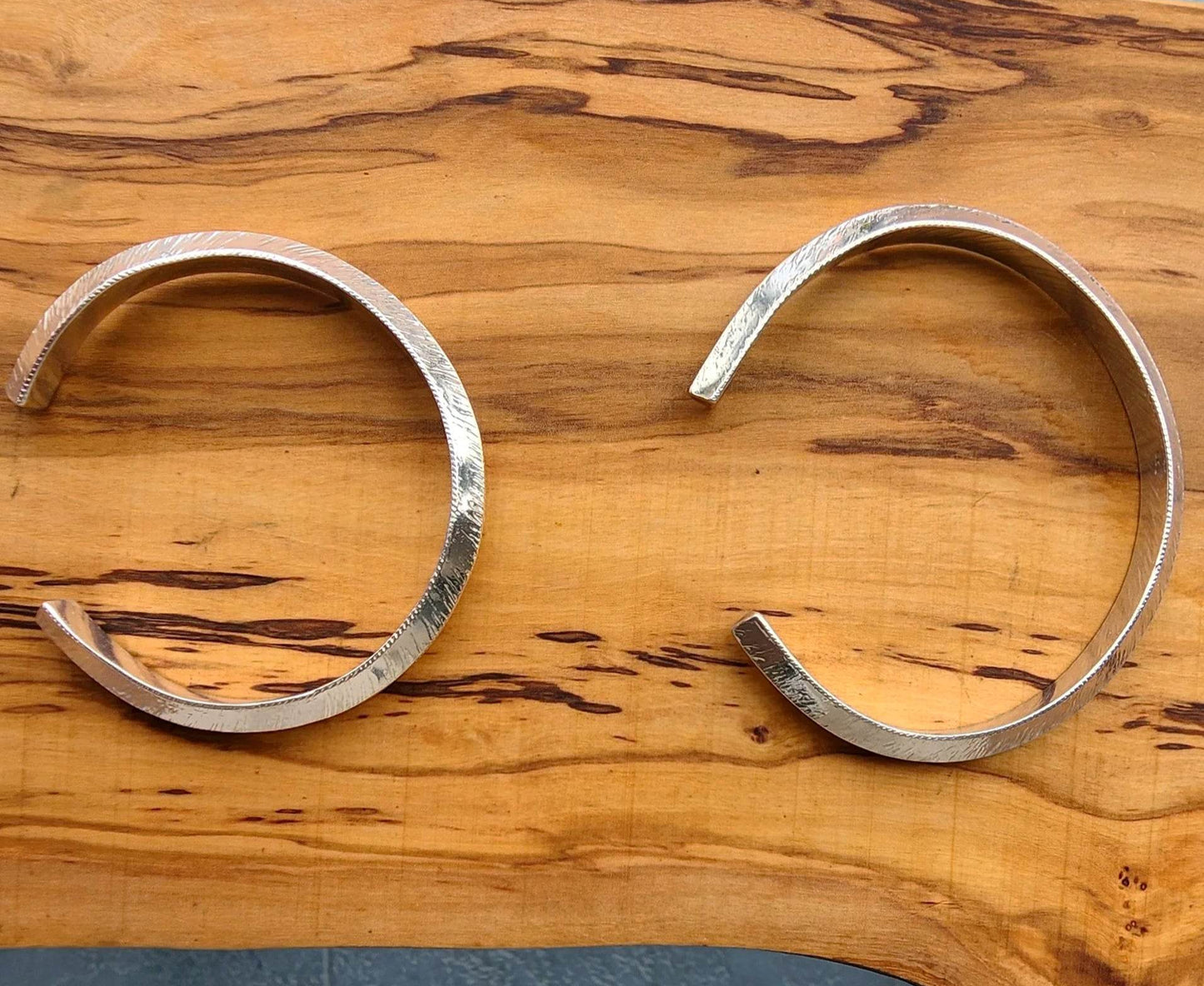 Handmade Sterling Silver Cuff/Bracelet - Handmade Triangle Style