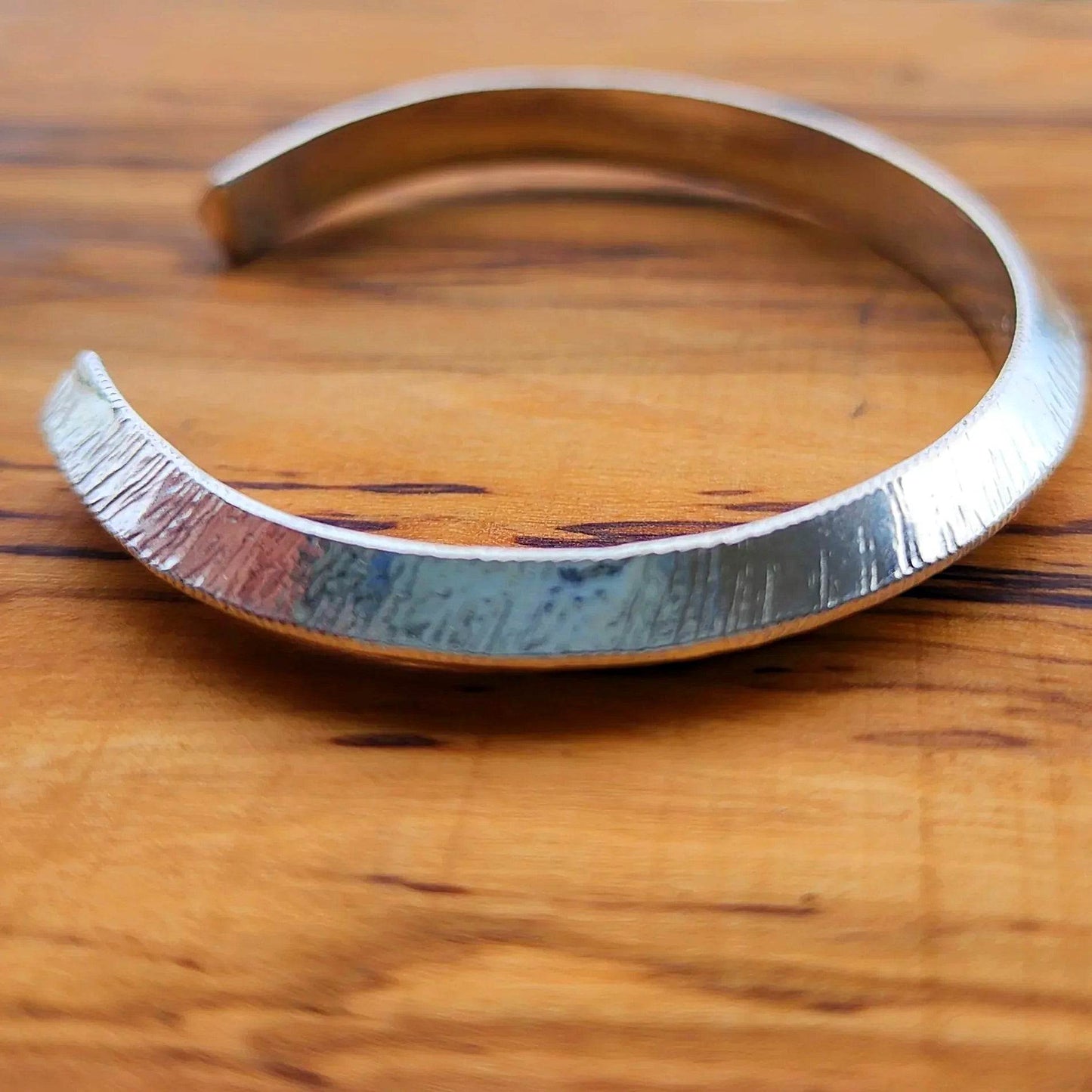 Handmade Sterling Silver Cuff/Bracelet - Handmade Triangle Style