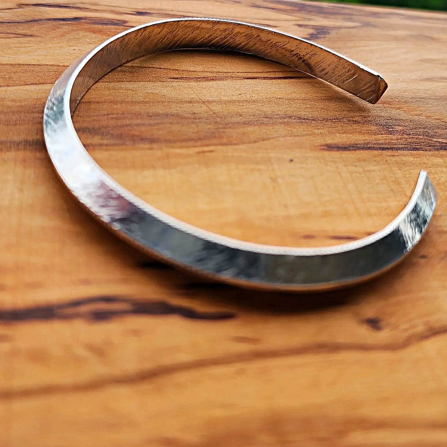 Handmade Sterling Silver Cuff/Bracelet - Handmade Triangle Style