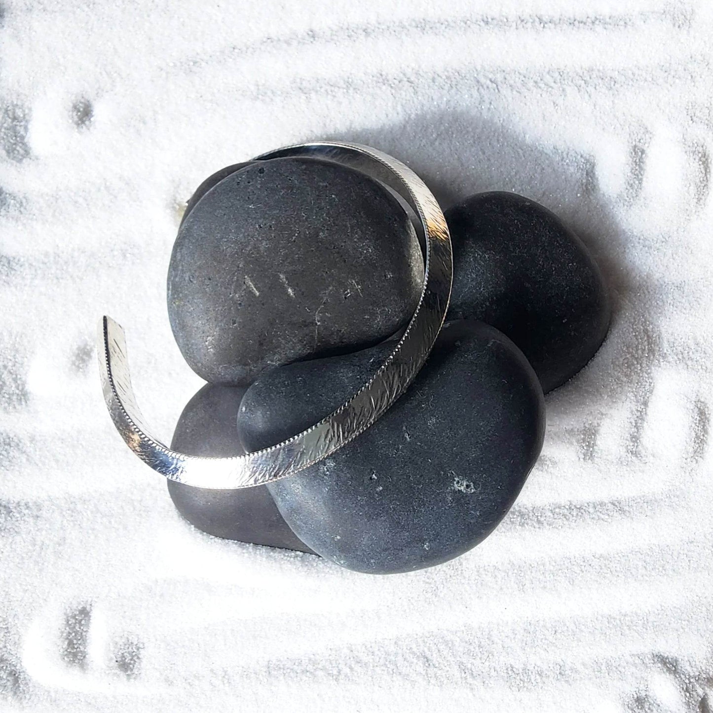 Handmade Sterling Silver Cuff/Bracelet - Handmade Triangle Style