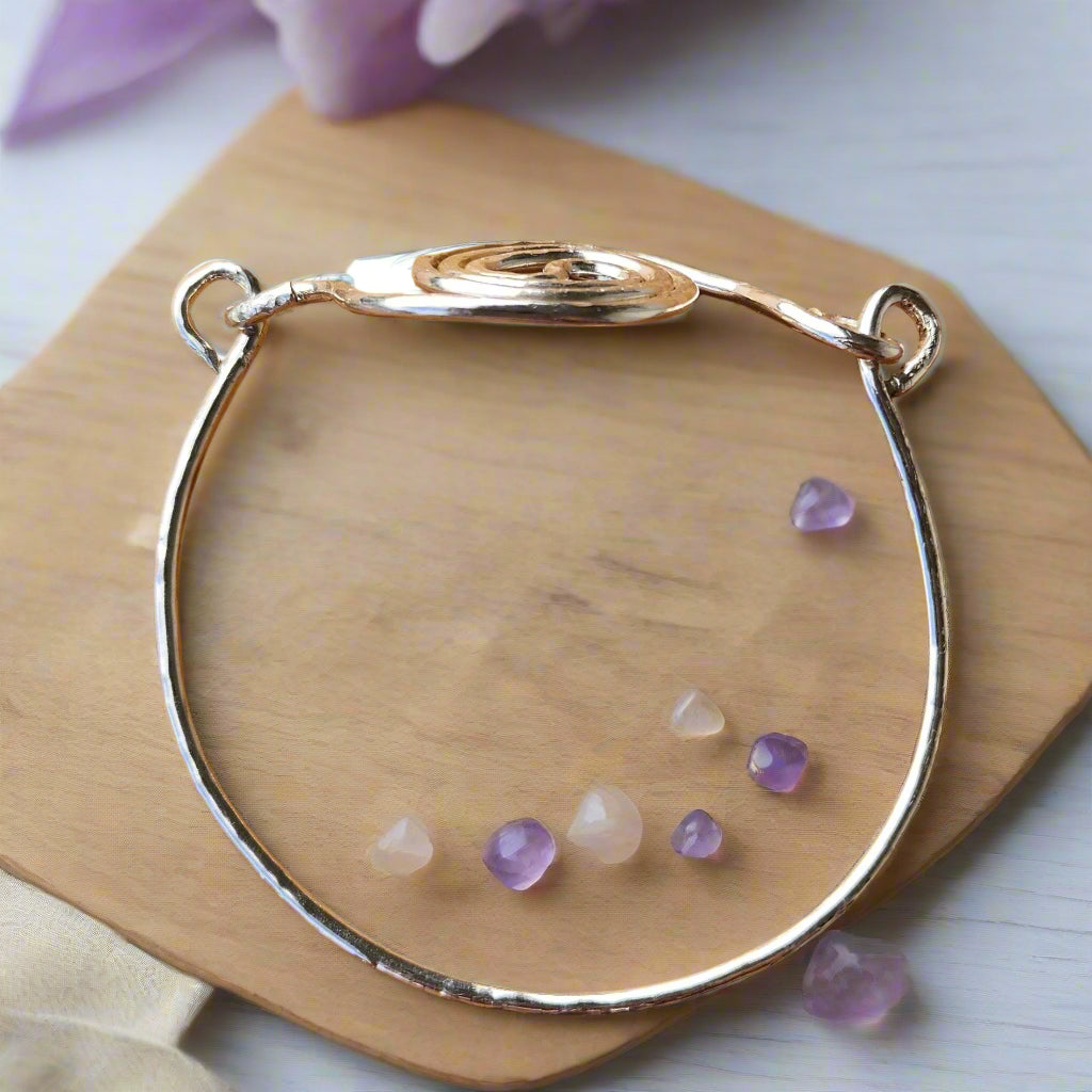 Yin Yang Bracelet - Sterling Silver