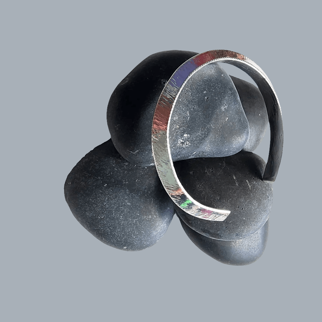Handmade Sterling Silver Cuff/Bracelet - Handmade Triangle Style