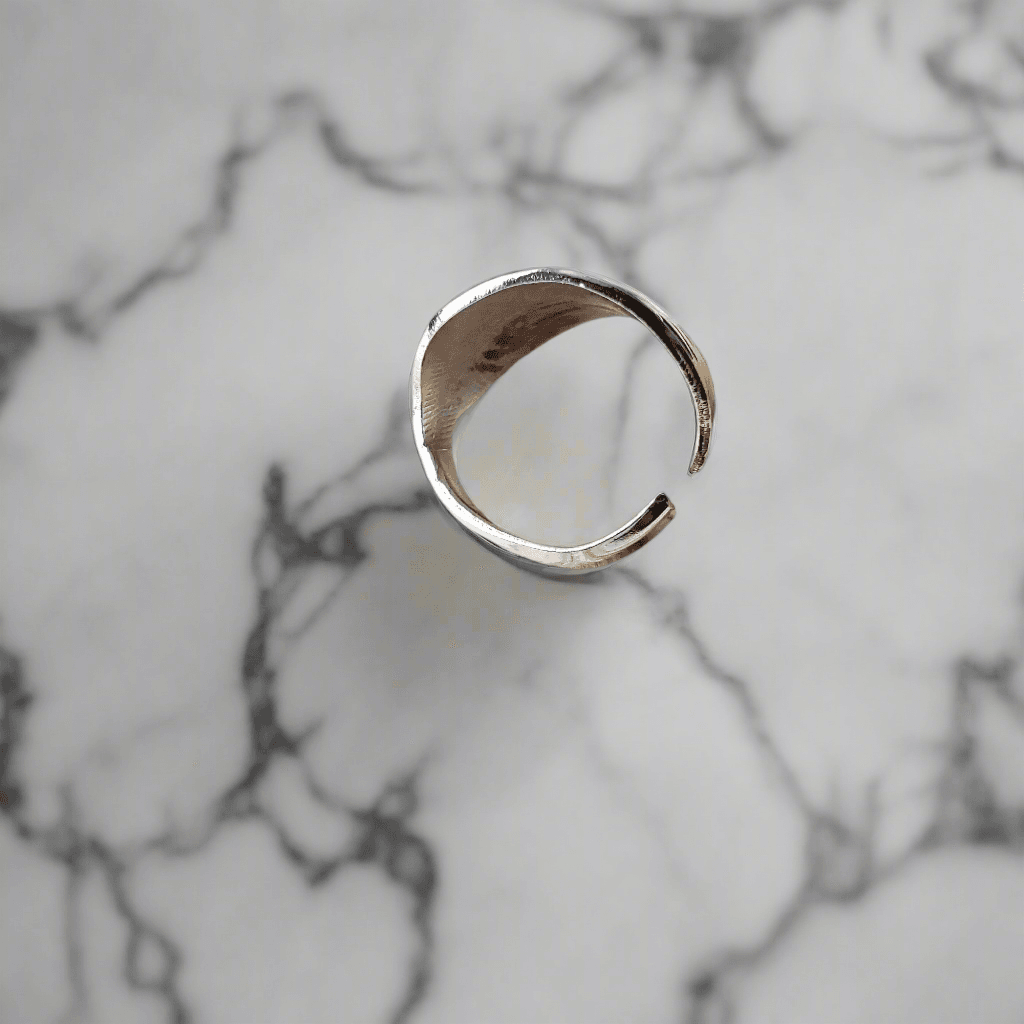 Vintage Silver Spoon Ring – St. Moritz Collection Statement Jewelry - SoFlo Boho Boutique
