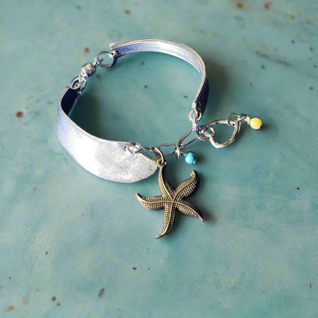 Flatware Bracelet - Vintage Sterling Silver