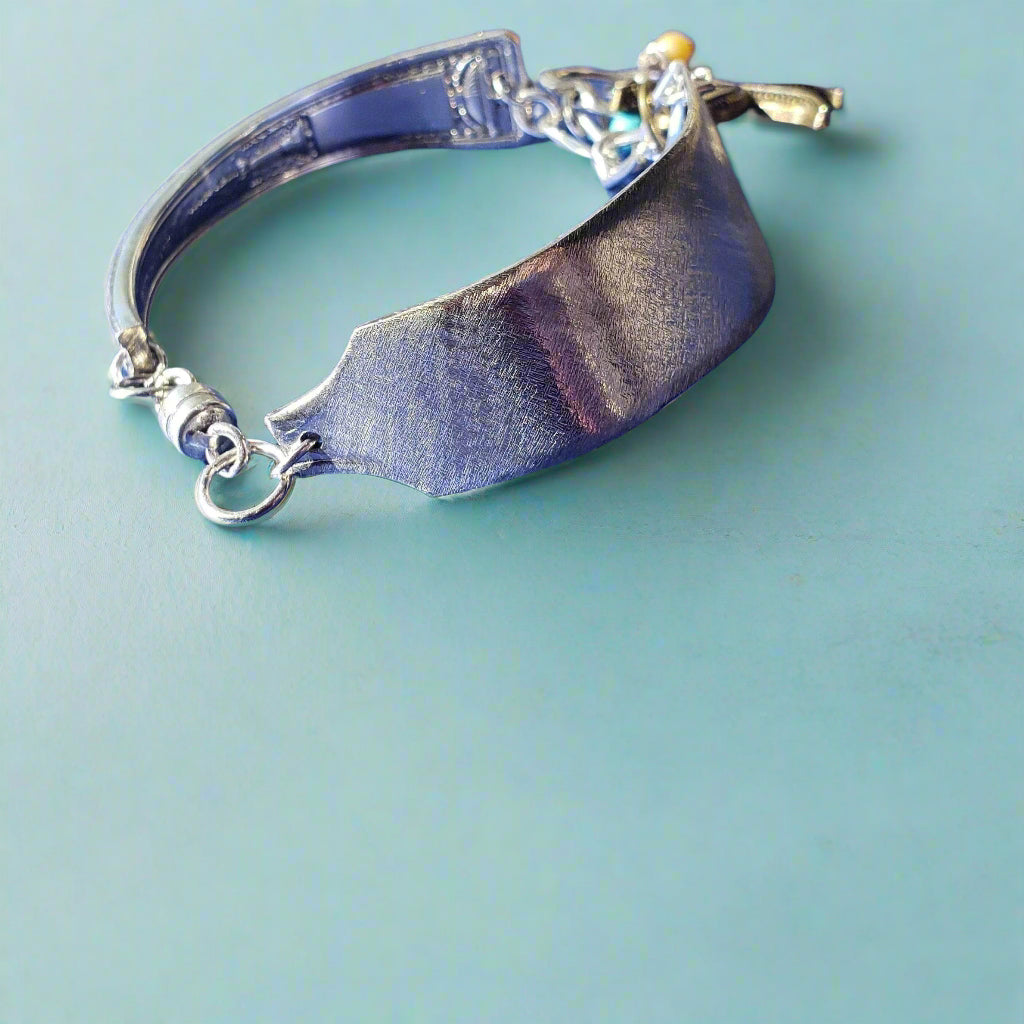 Flatware Bracelet - Vintage Sterling Silver