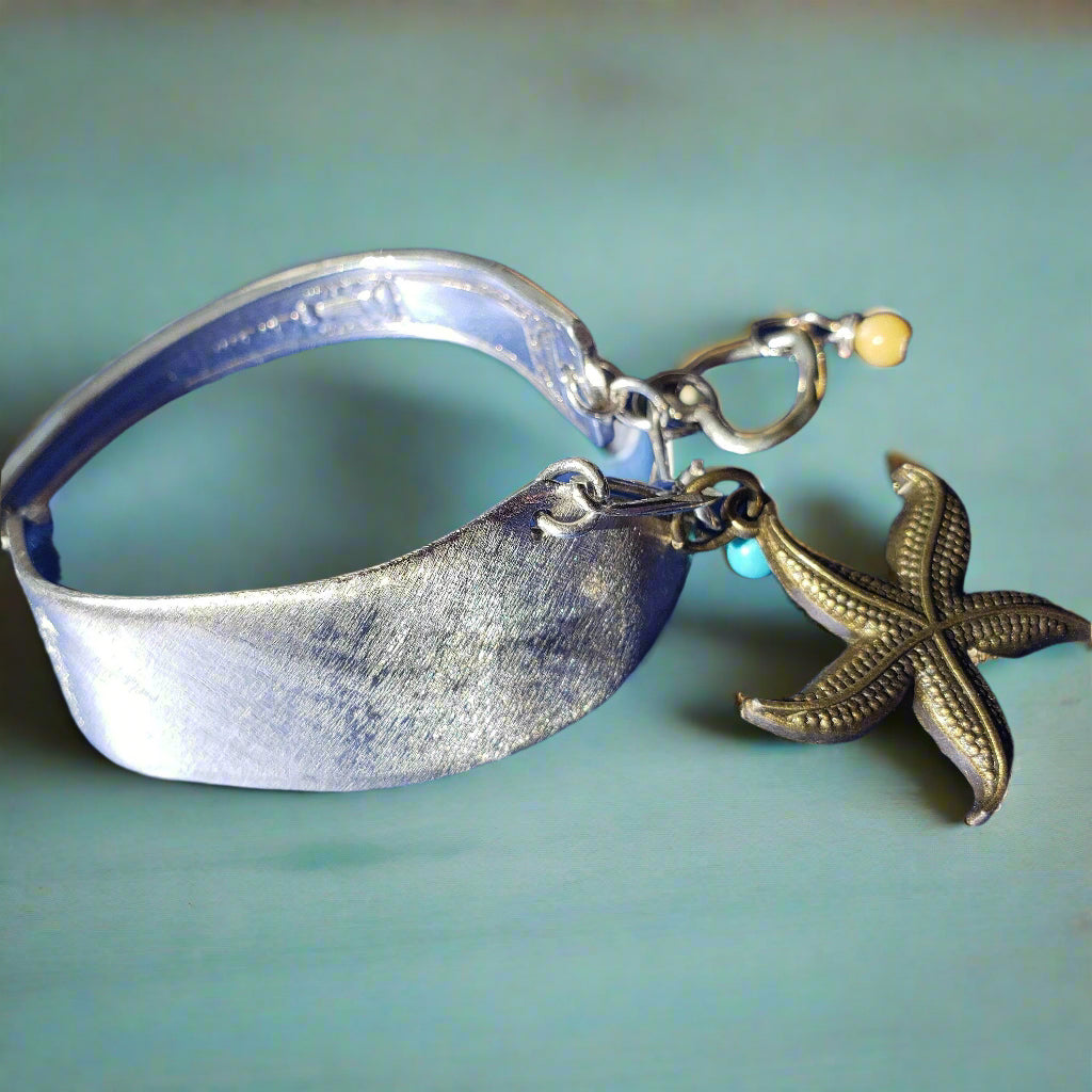 Flatware Bracelet - Vintage Sterling Silver