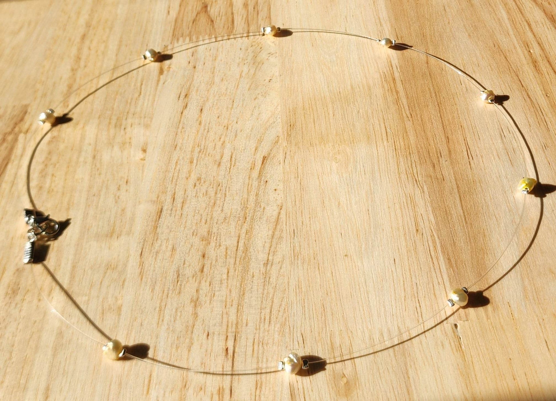 Illusion Freshwater Pearl Necklace - Boho Chic