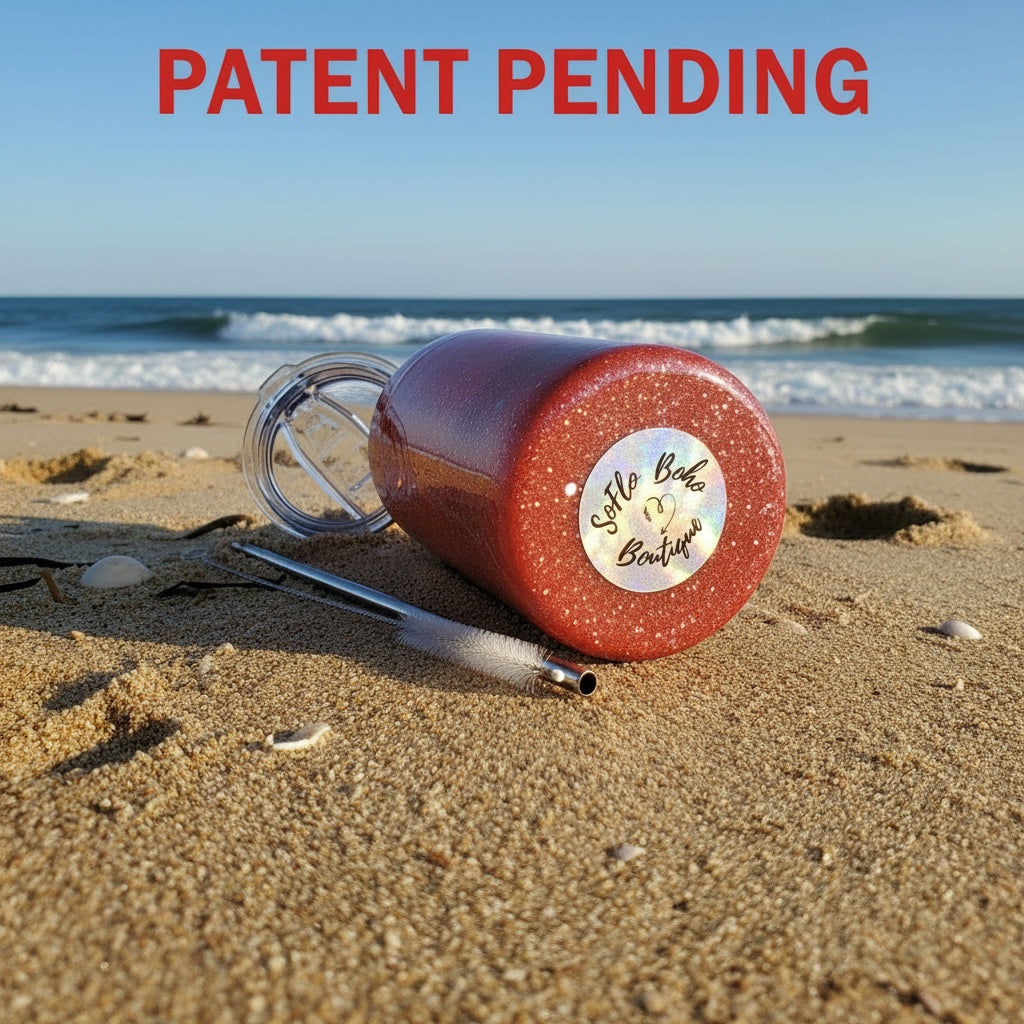 Shell & Tumble Coral Sunset 20oz Beach Drinkware