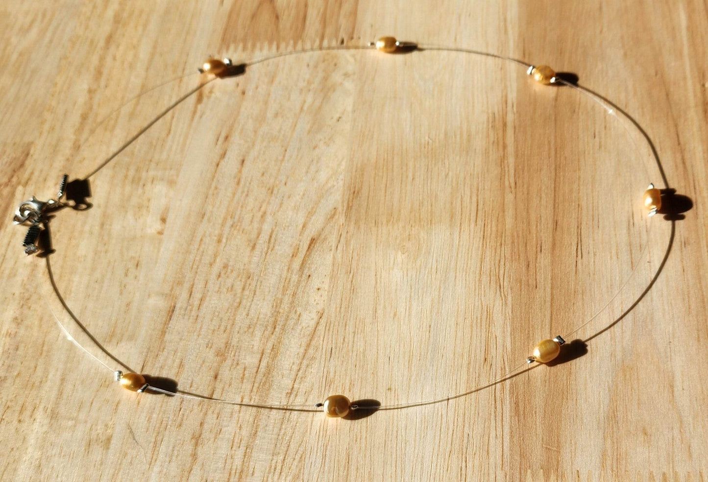 Illusion Freshwater Pearl Necklace - Boho Chic