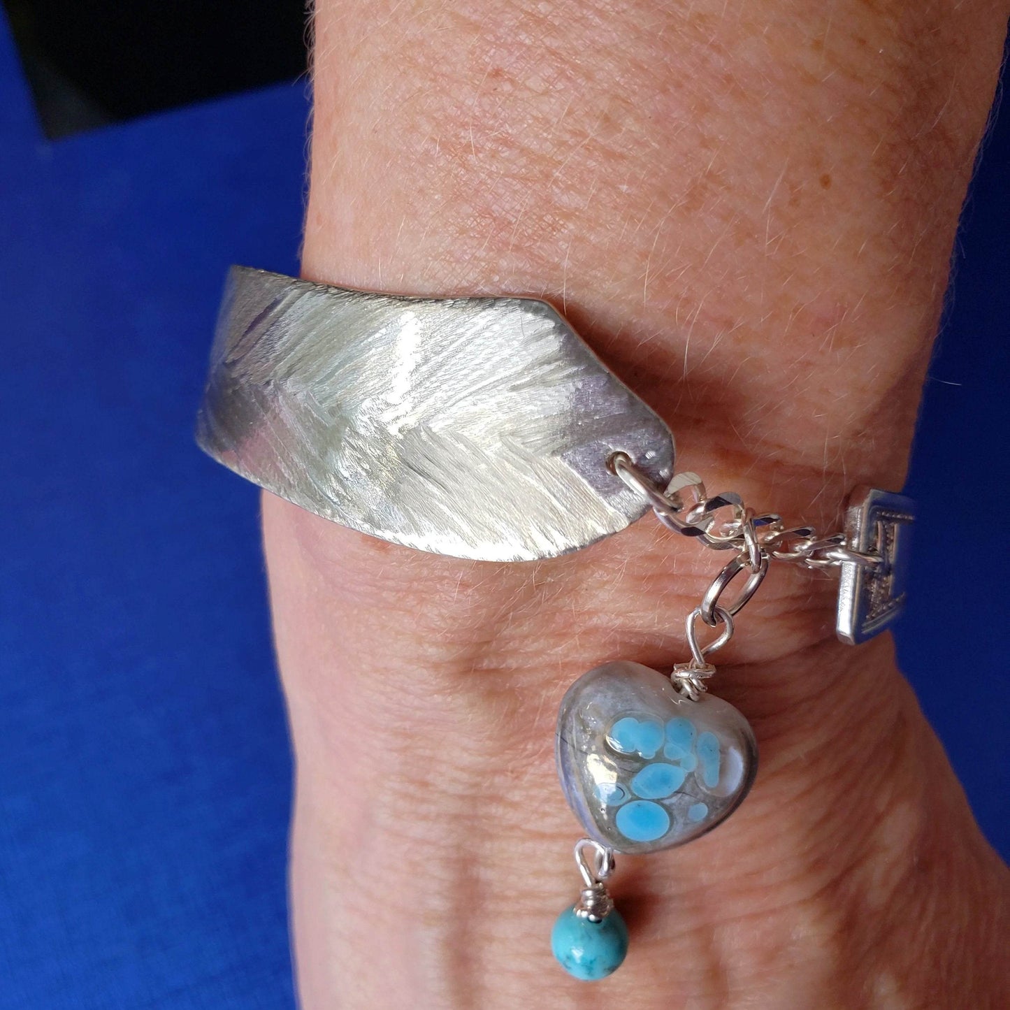 Flatware Bracelet - Vintage Sterling Silver