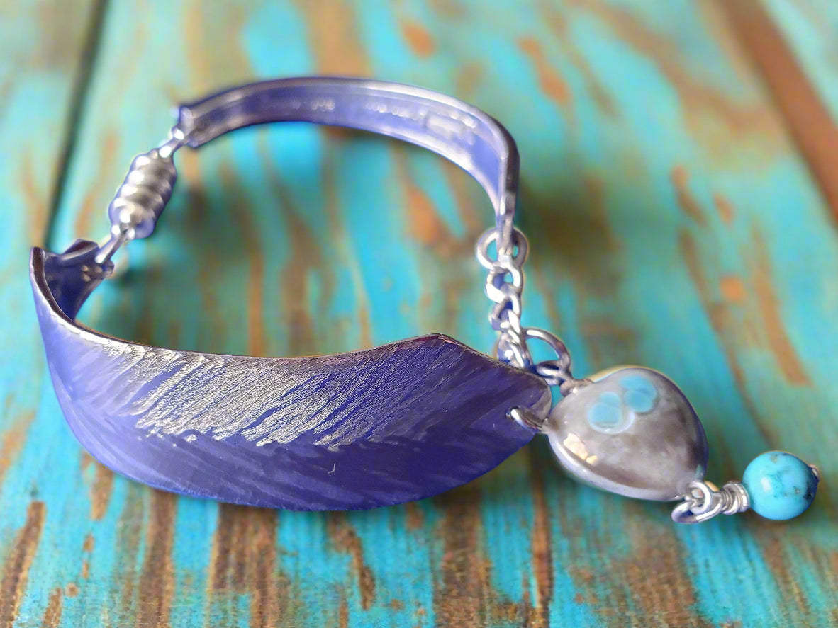 Flatware Bracelet - Vintage Sterling Silver