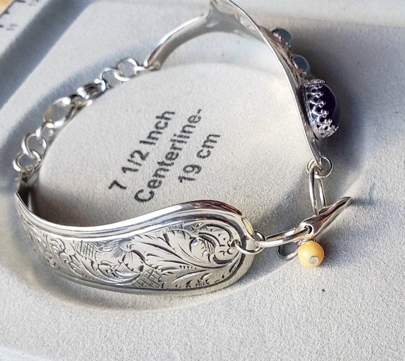 Vintage Spoon Bracelet - Sterling Silver