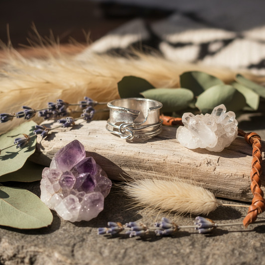 Handmade .925 Sterling Silver Spinner Ring – Double Love Knot Design, Bold & Unforgettable