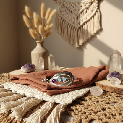 Handmade Vintage Spoon Bracelet - Sterling Silver