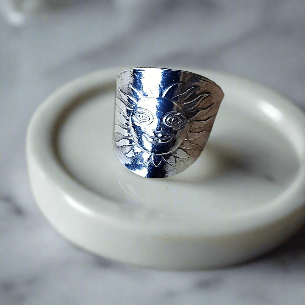 Vintage Silver Spoon Ring – St. Moritz Collection Statement Jewelry - SoFlo Boho Boutique