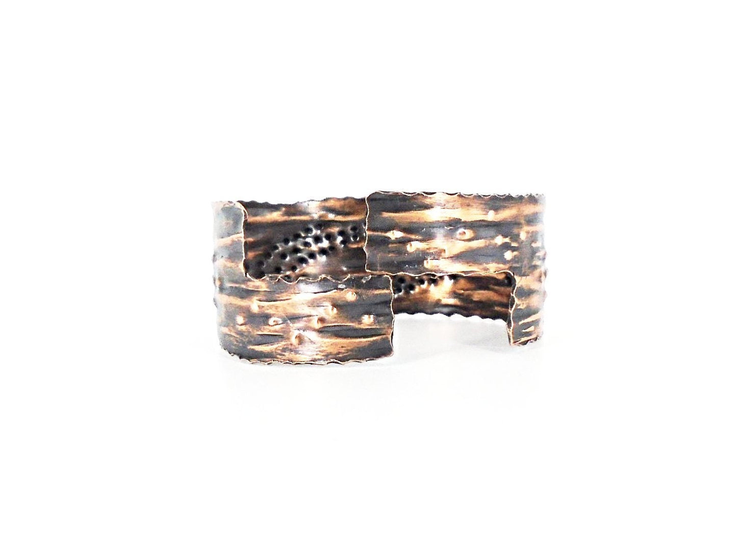 Copper Handmade Boho Bracelet Cuff