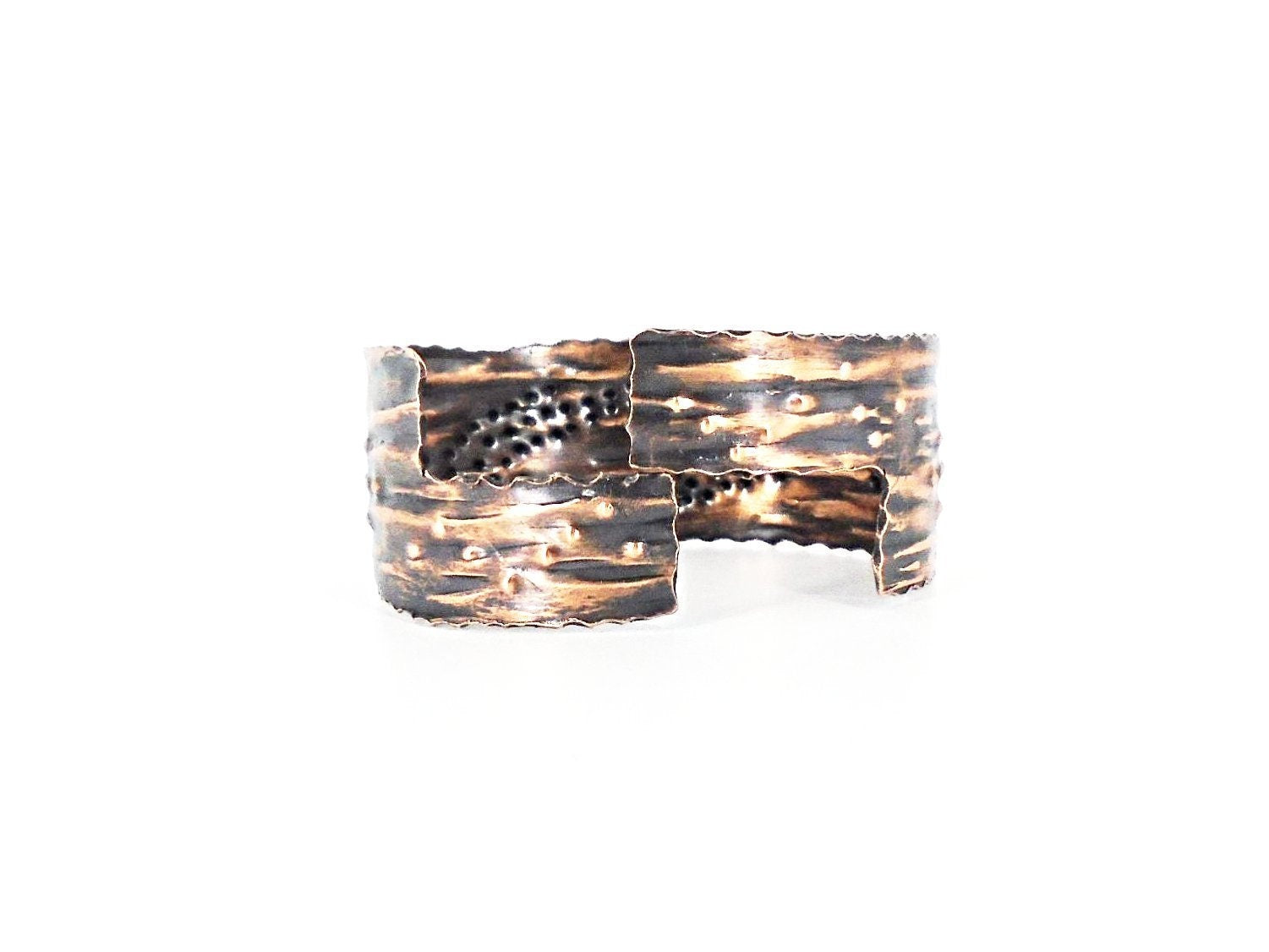 Copper Handmade Boho Bracelet Cuff