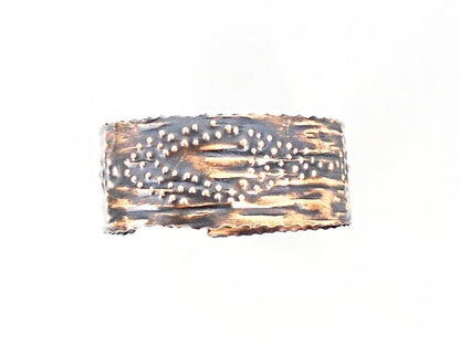 Copper Handmade Boho Bracelet Cuff