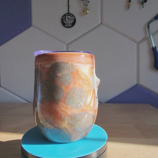 video of tumbler turning