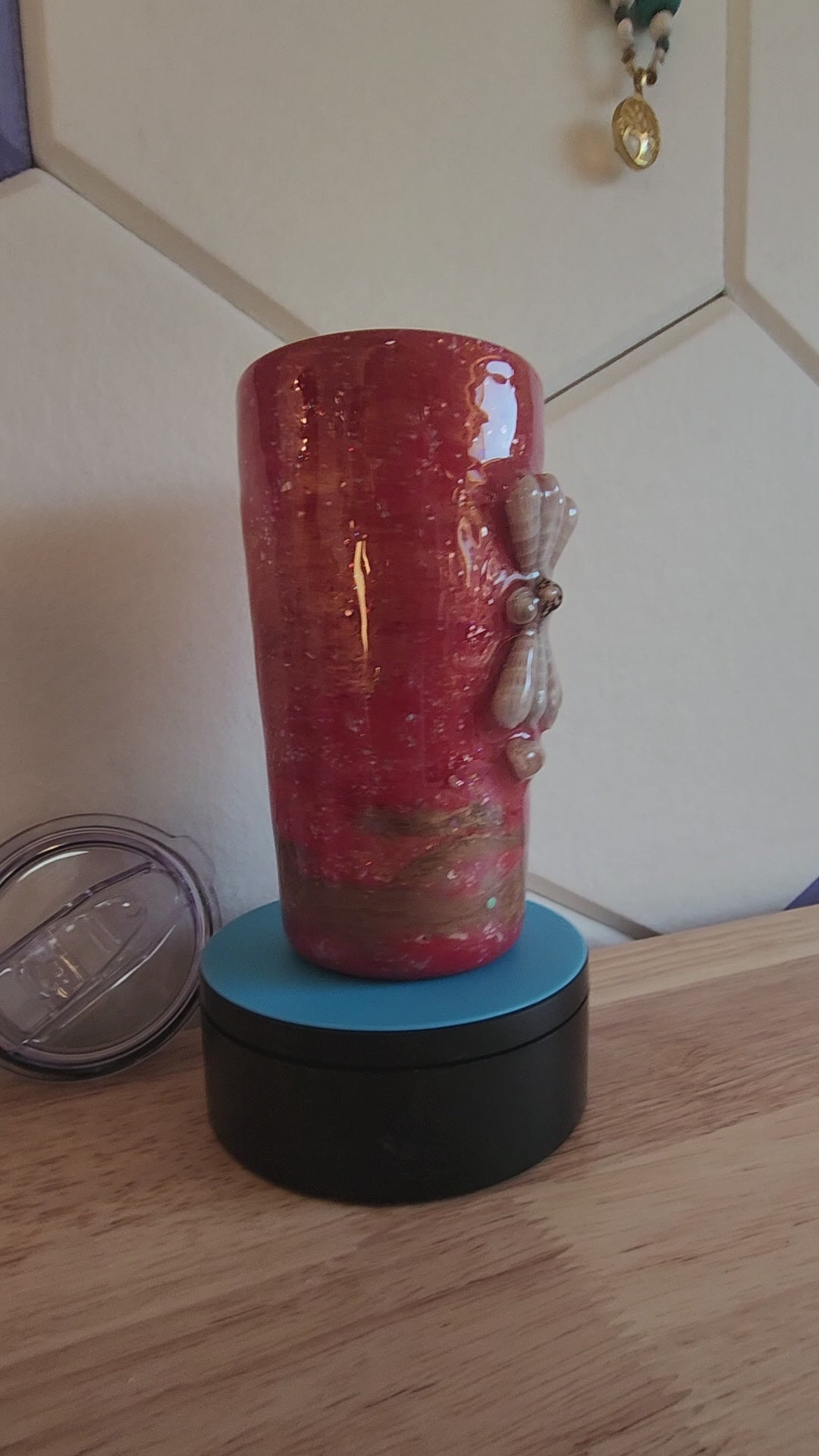 Shell & Tumble Coral Sunset 20oz Beach Drinkware