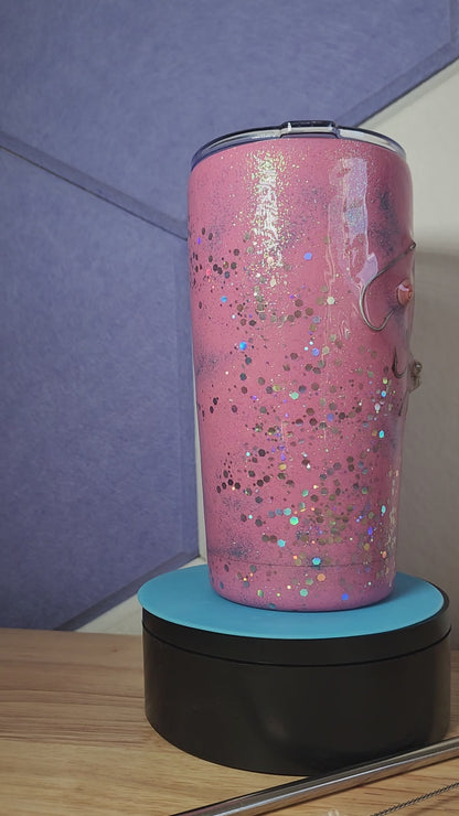 Hook - Shell & Tumble 20oz Pink Glam Tumbler