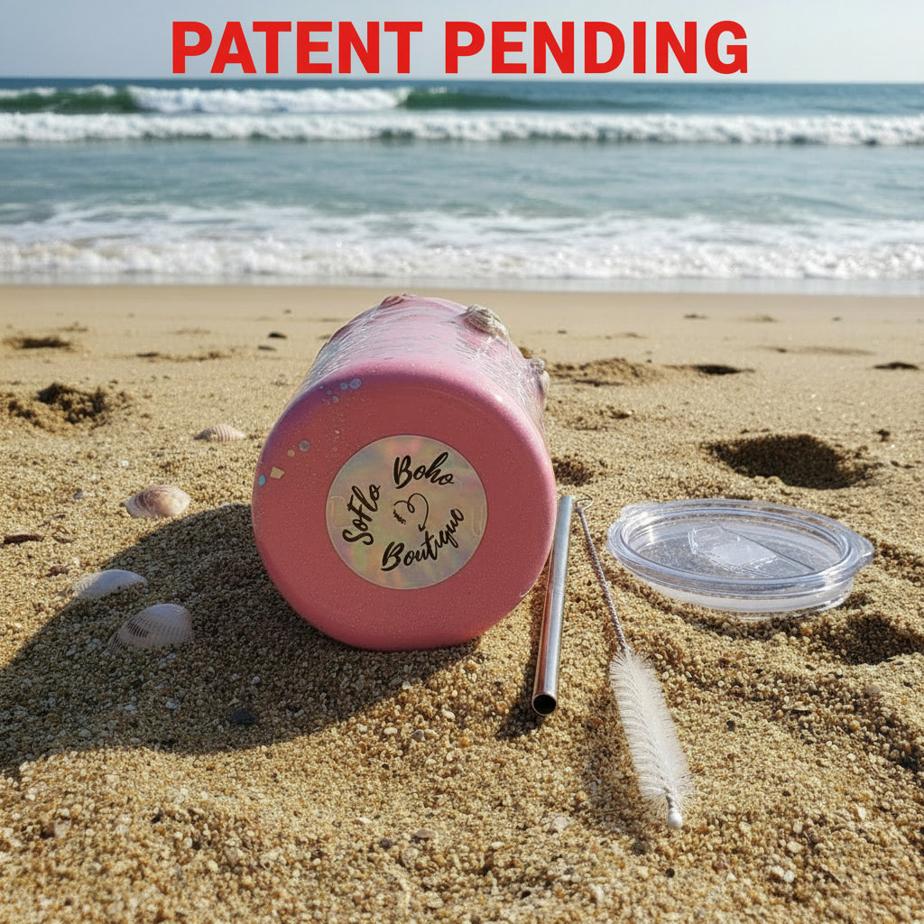 Hook - Shell & Tumble 20oz Pink Glam Tumbler