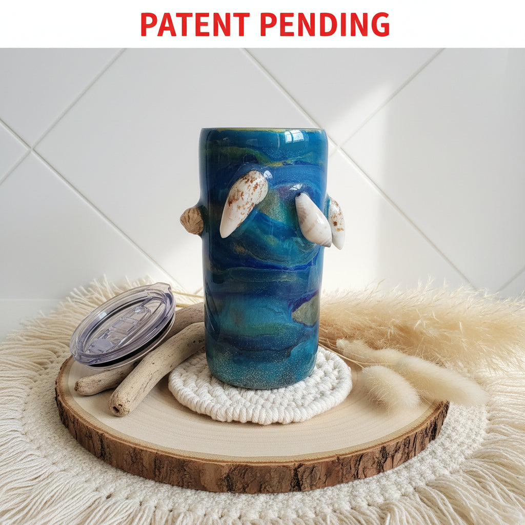 Shell & Tumble The Ocean Captured in Resin