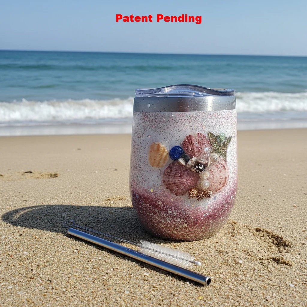 Shell & Tumble  Salty & Sandy 12oz Tumbler Drinkware