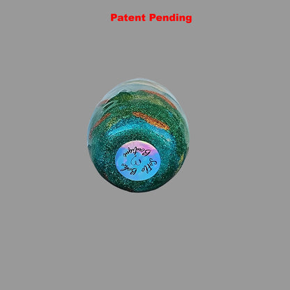 Evergreen Coast Stemless Wine Glass – Smoke-Tinted Resin with Shell Details (18oz+)