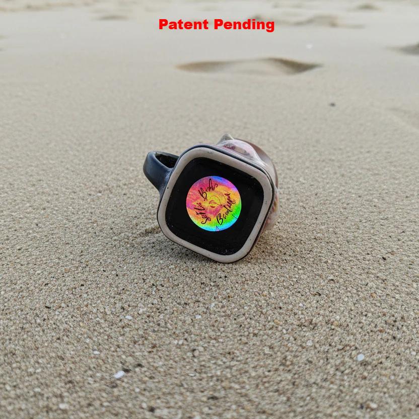 Pink Sunset Coastal Seashell Mug | One-of-a-Kind | Handmade in Florida