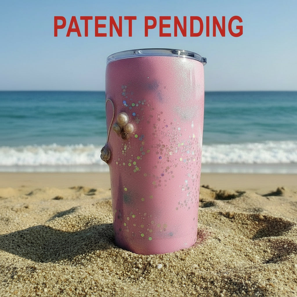 Hook - Shell & Tumble 20oz Pink Glam Tumbler