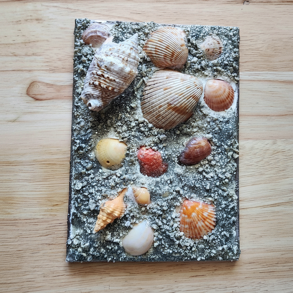 wall art laying flat for viewing