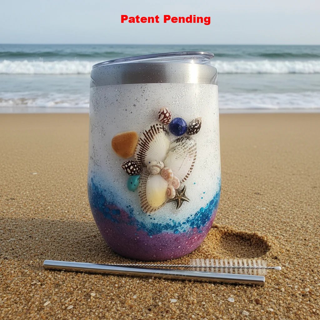 Shell & Tumble  Salty & Sandy 12oz Tumbler Drinkware