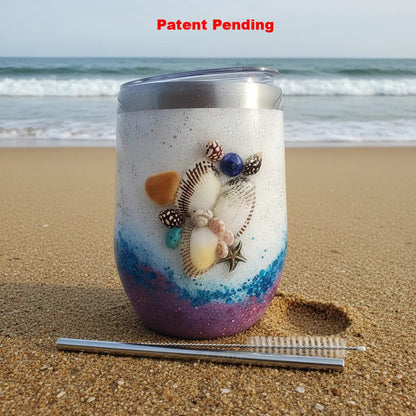 Shell & Tumble  Salty & Sandy 12oz Tumbler Drinkware