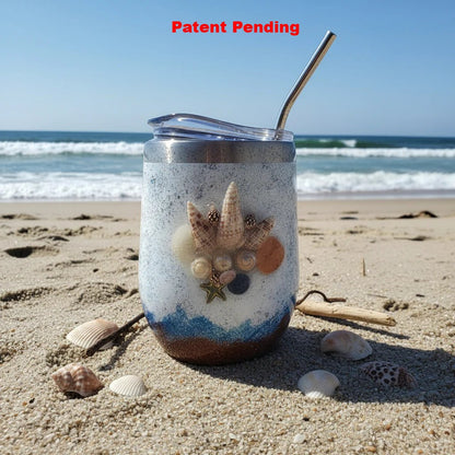 Shell & Tumble  Salty & Sandy 12oz Tumbler Drinkware
