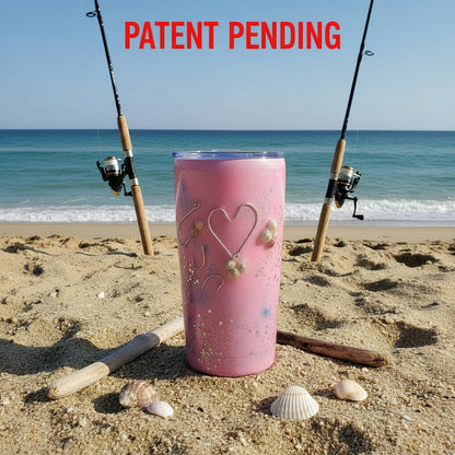 Hook - Shell & Tumble 20oz Pink Glam Tumbler