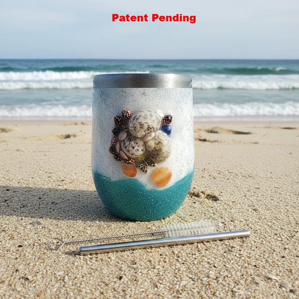 Shell & Tumble  Salty & Sandy 12oz Tumbler Drinkware