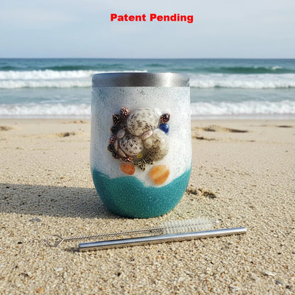 Shell & Tumble  Salty & Sandy 12oz Tumbler Drinkware