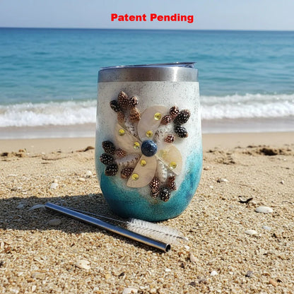 Shell & Tumble  Salty & Sandy 12oz Tumbler Drinkware