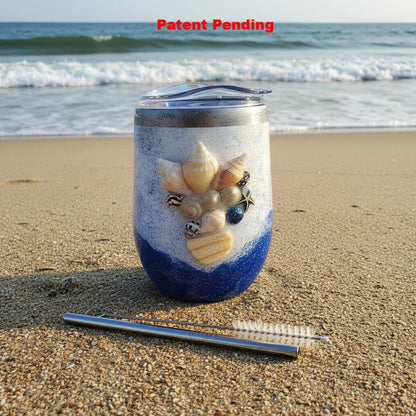 Shell & Tumble  Salty & Sandy 12oz Tumbler Drinkware