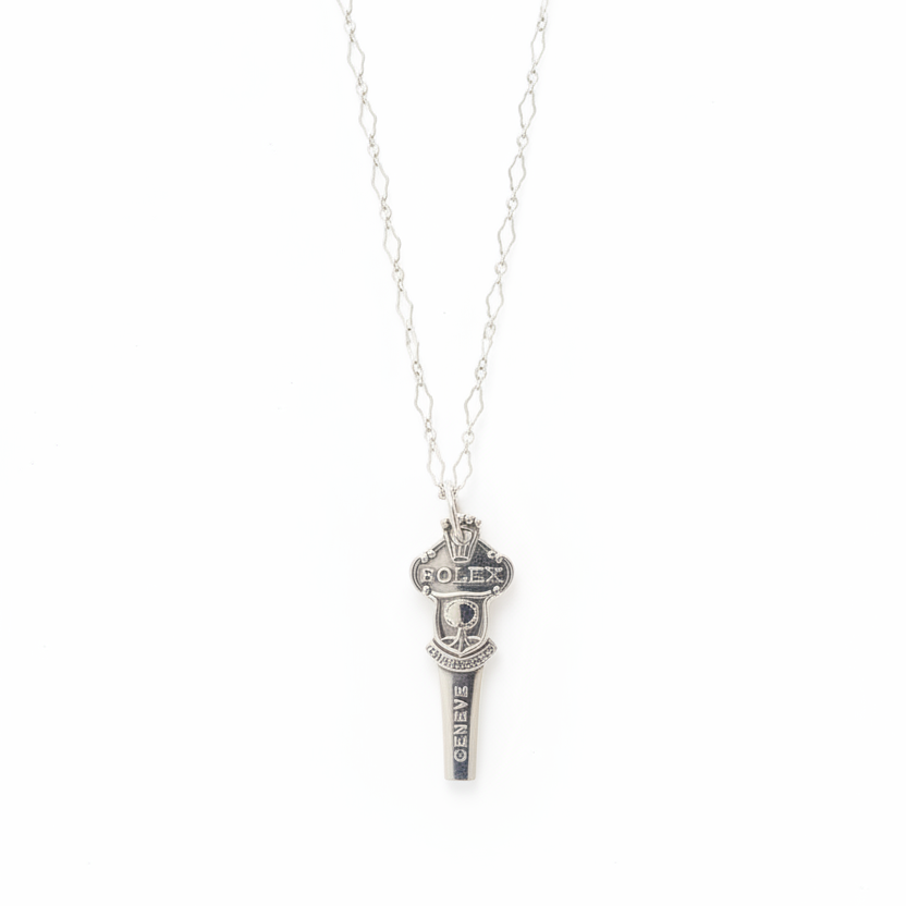 Handmade Rolex Geneva Collection Vintage Silver Spoon Pendant Necklace – Luxury Swiss Jewelry - SoFlo Boho Boutique