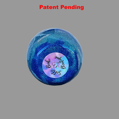 Deepwater Drift Stemless Wine Glass - Ocean Resin Seashell Art (18oz+)